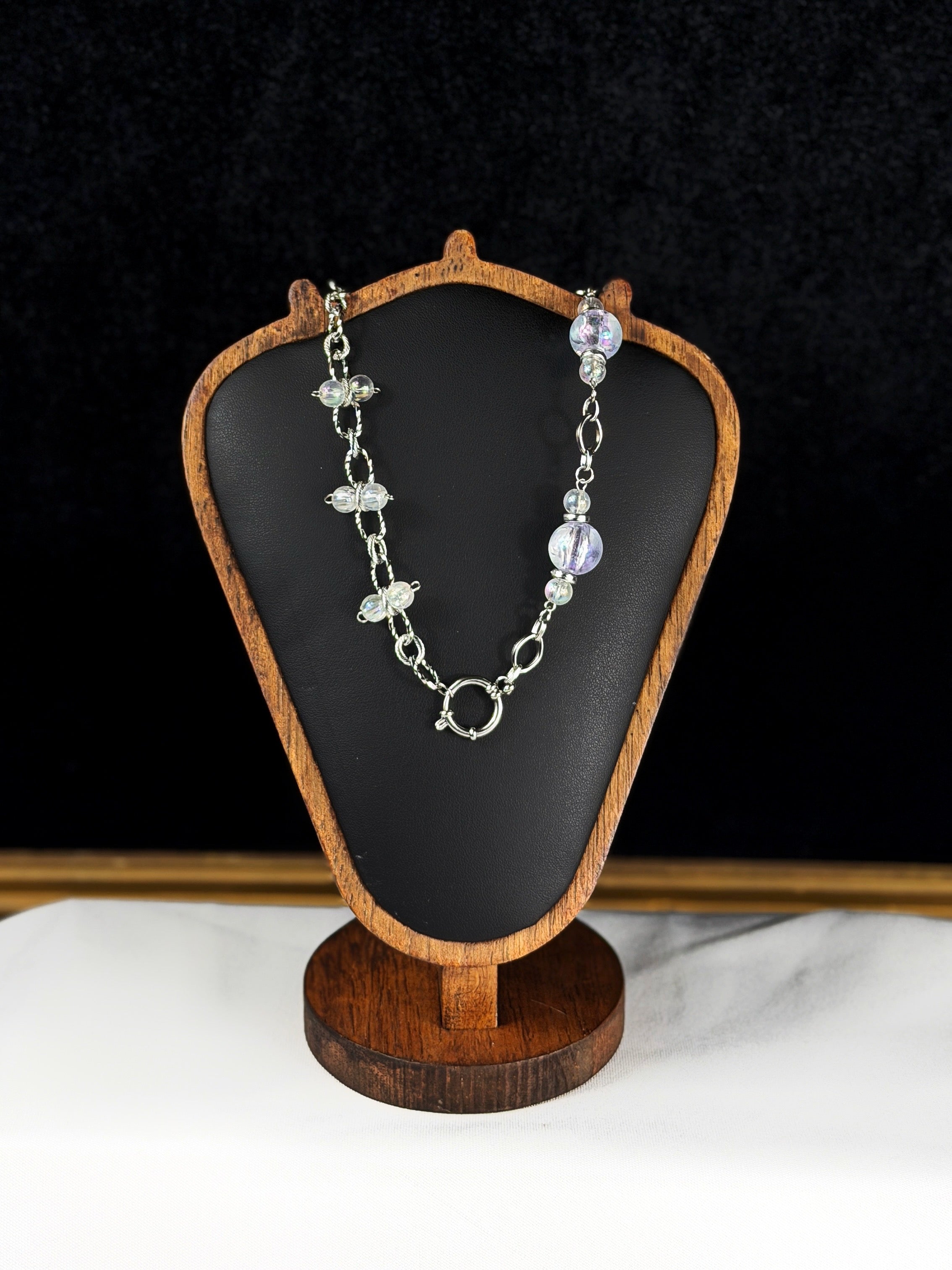 Collier argenté