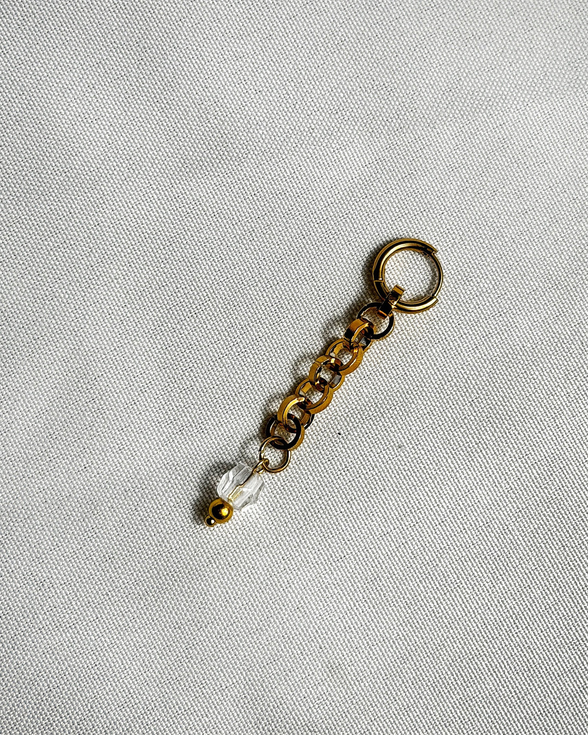 Mini mono boucle doré
