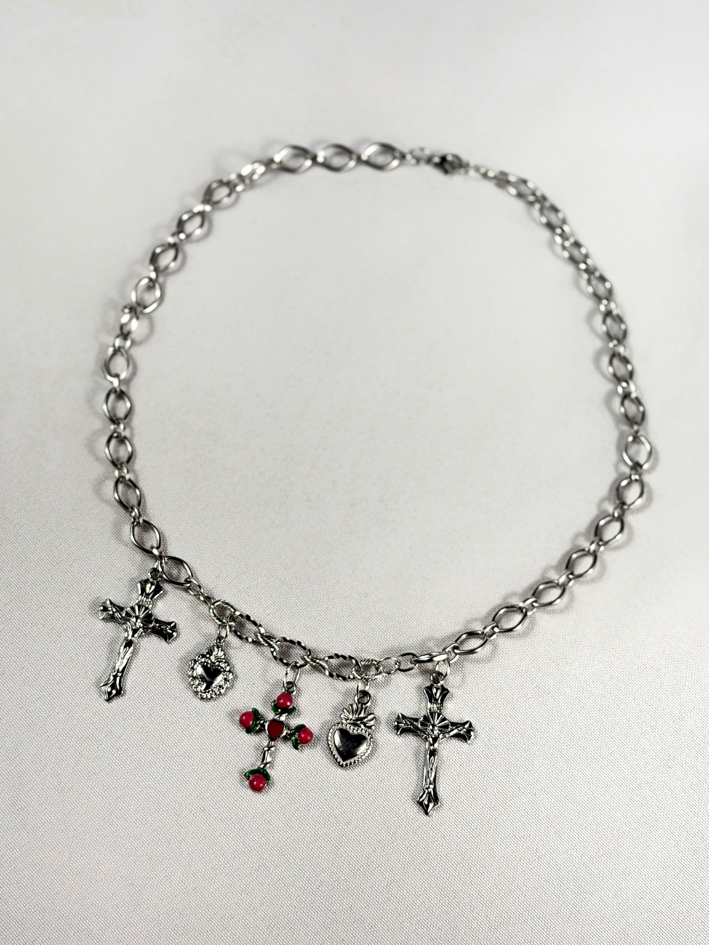 Collier argenté