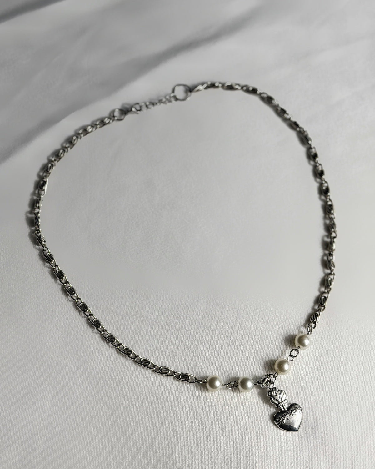 Collier argenté