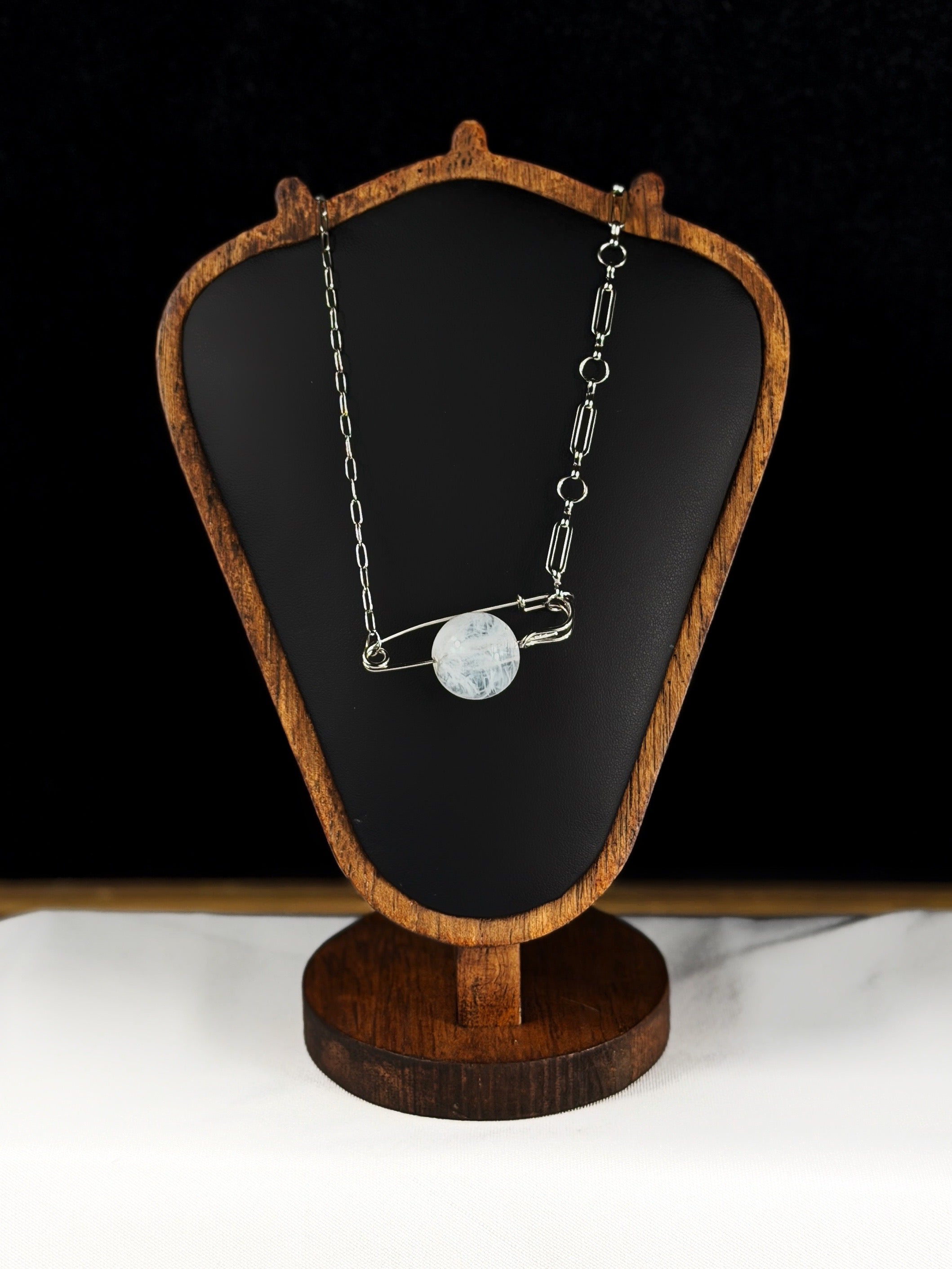 Collier argenté