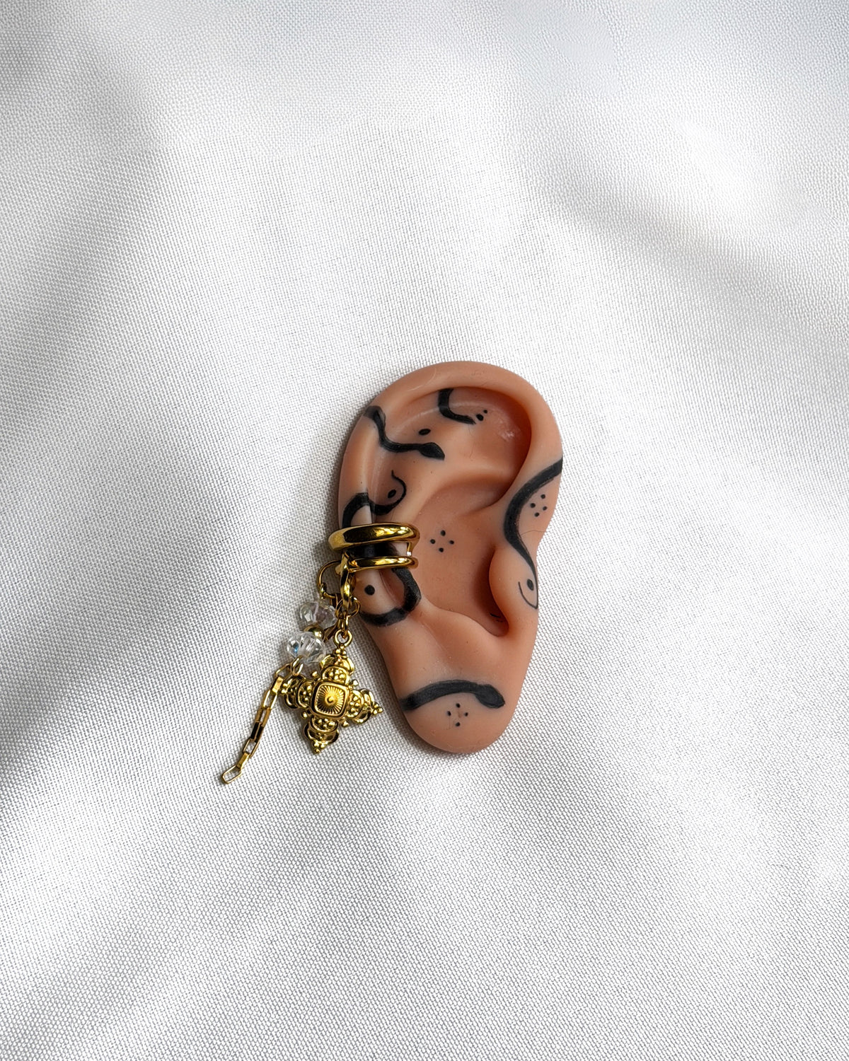 Earcuff doré