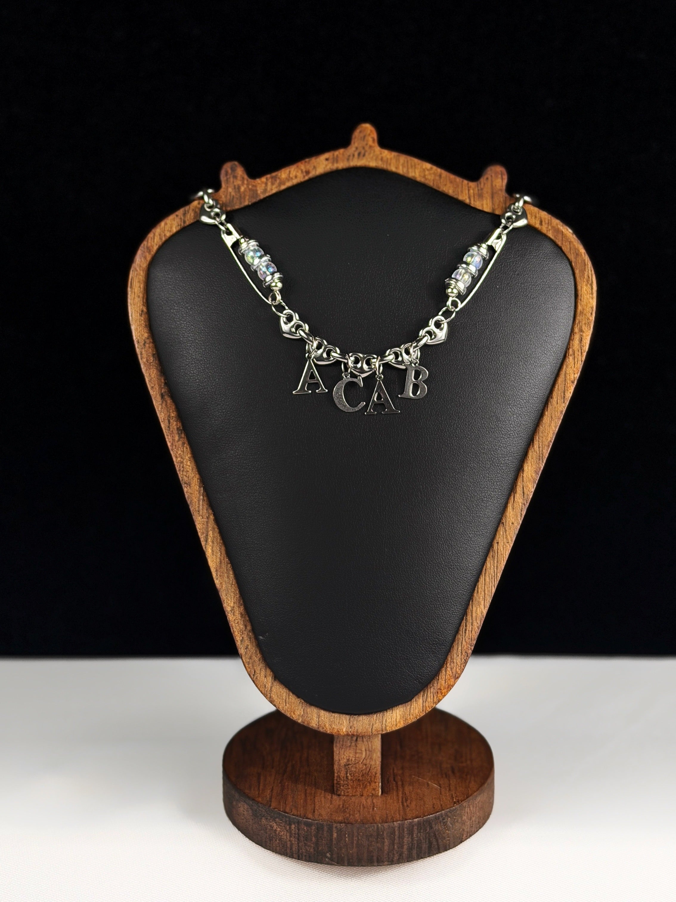 Collier ACAB argenté