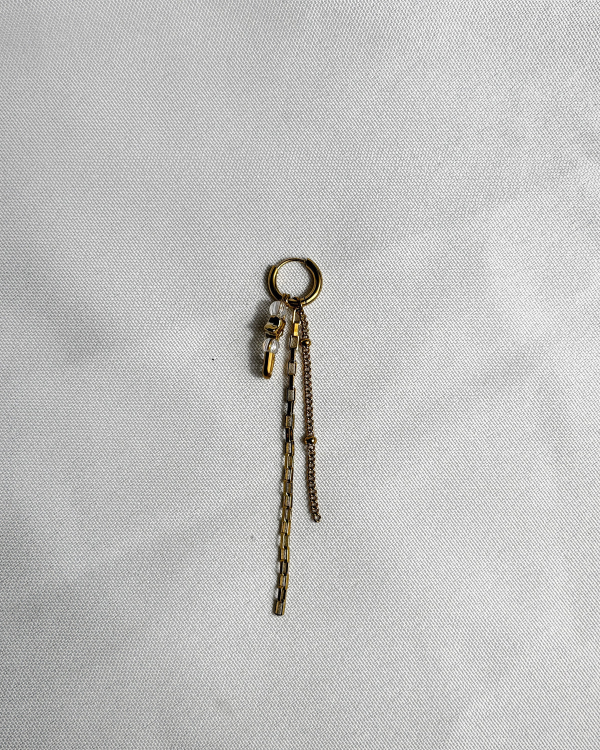 Mini mono boucle doré