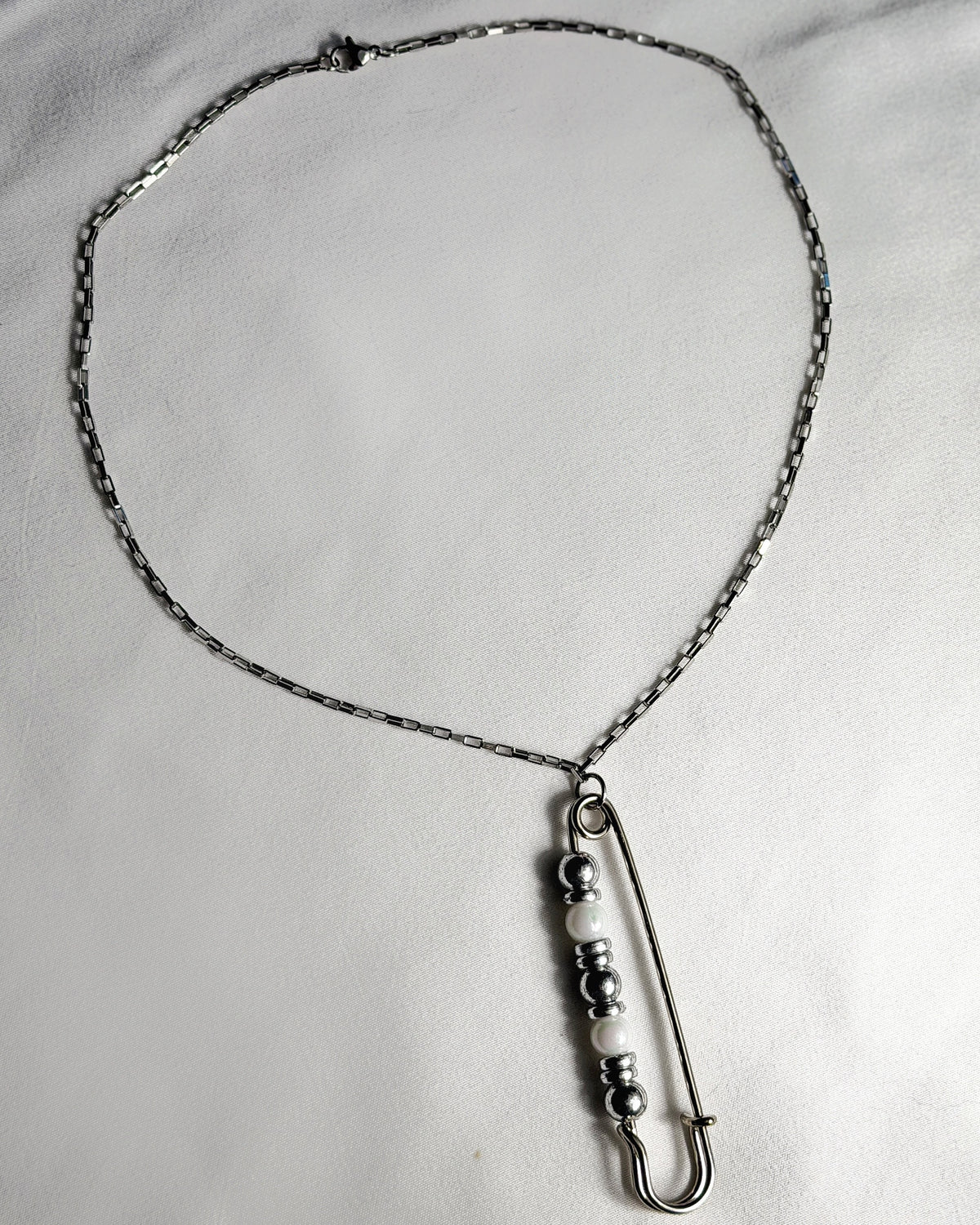 Collier argenté