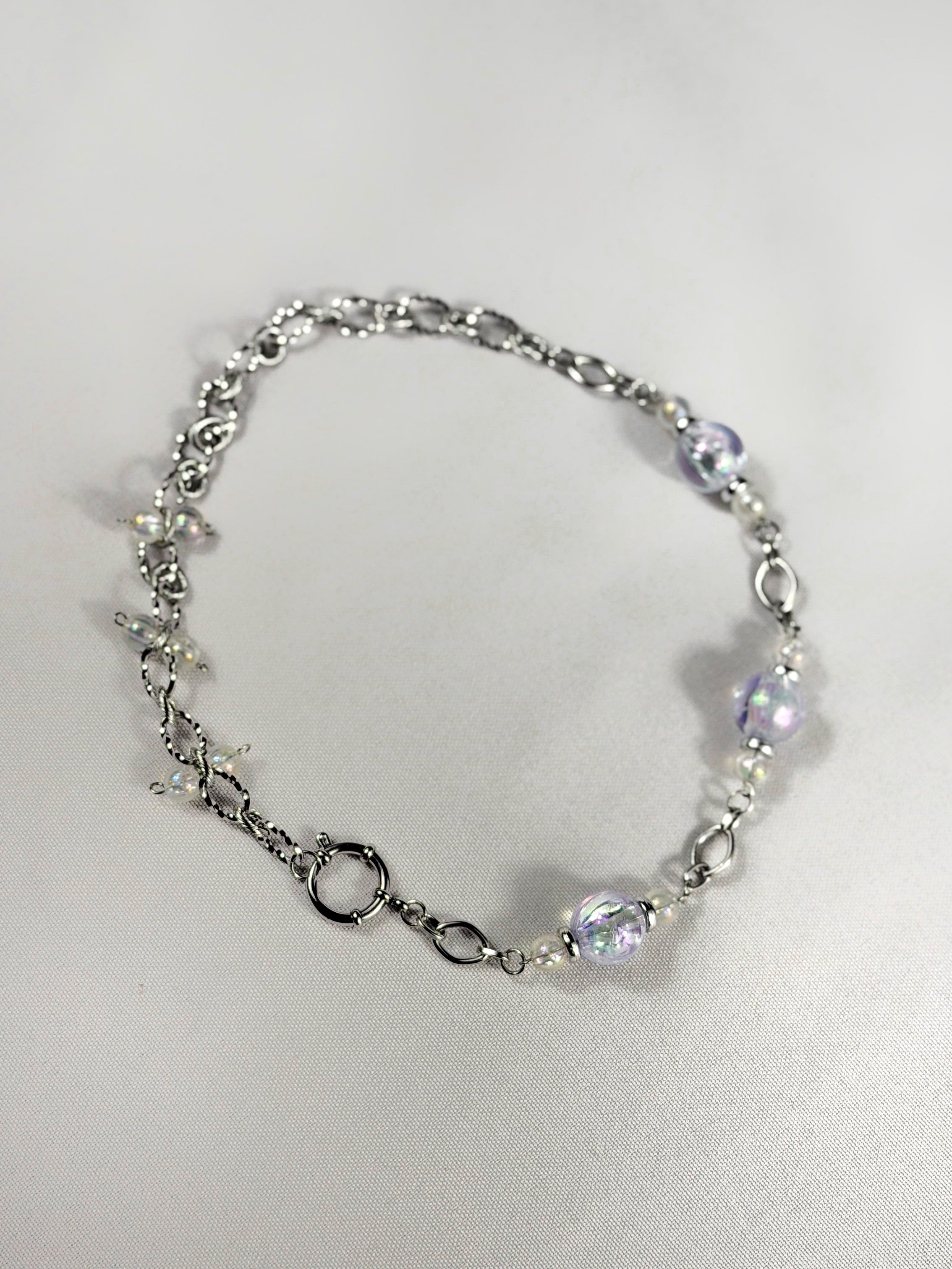 Collier argenté