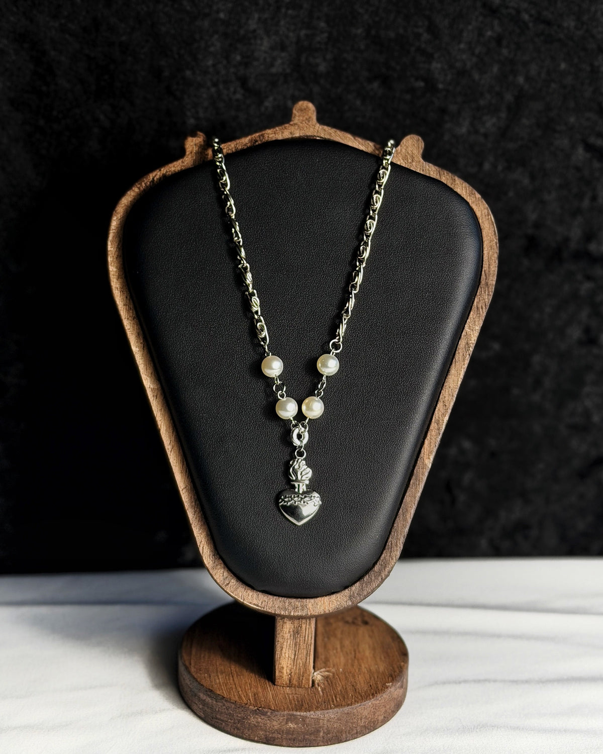 Collier argenté