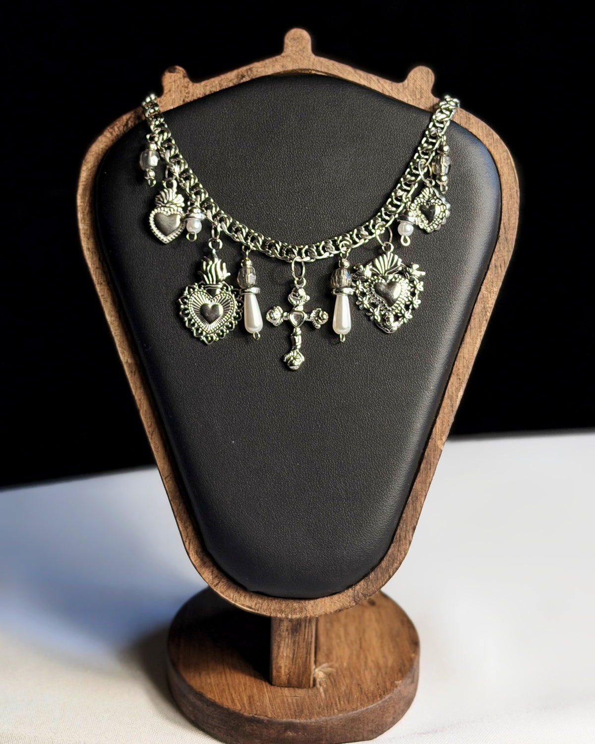 Collier argenté