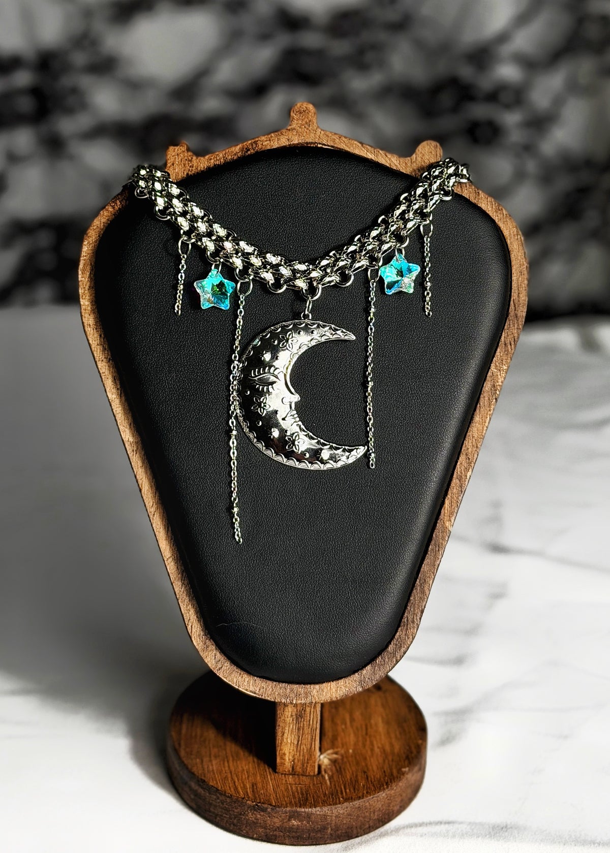 Choker argenté