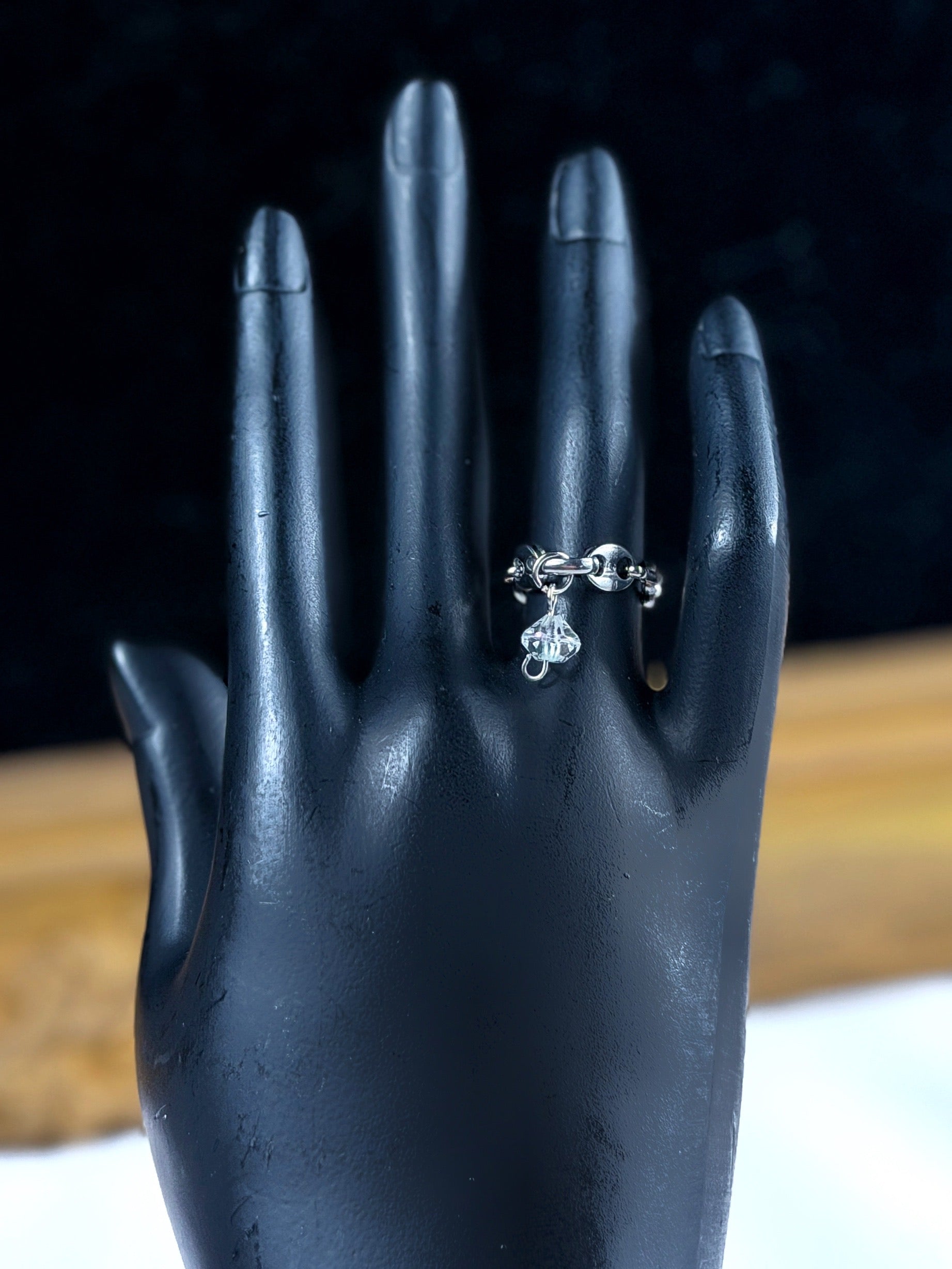 Bague argenté