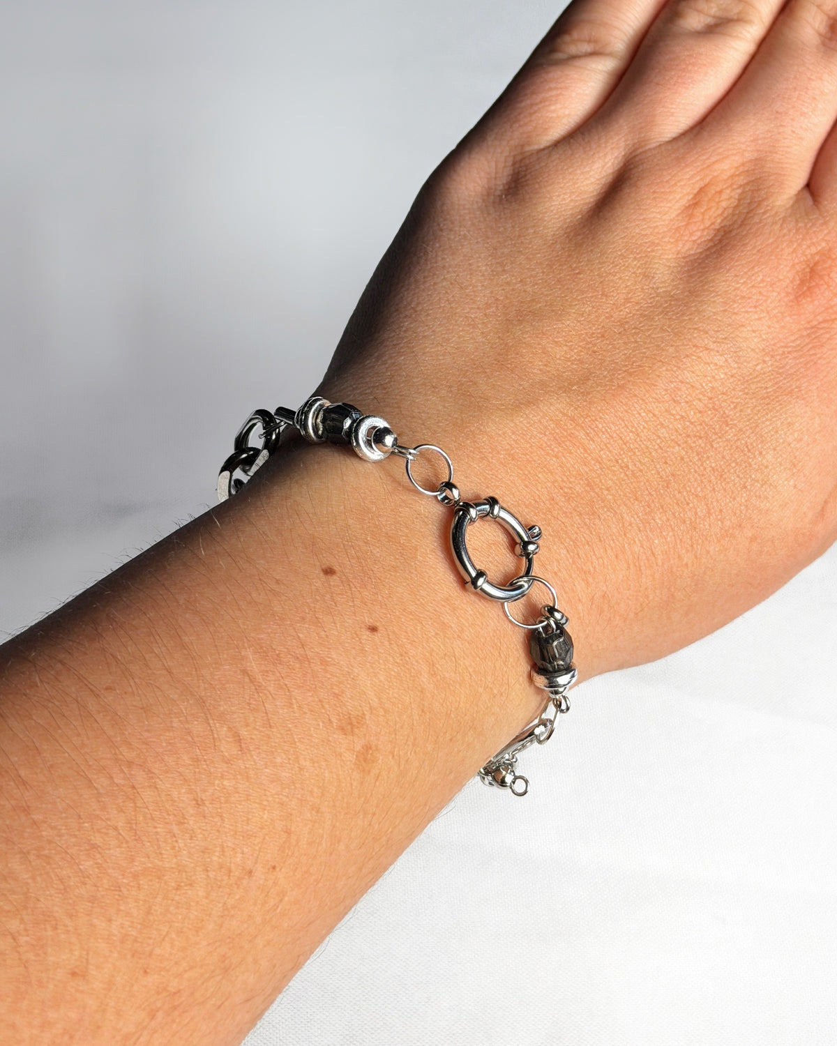 Bracelet argenté