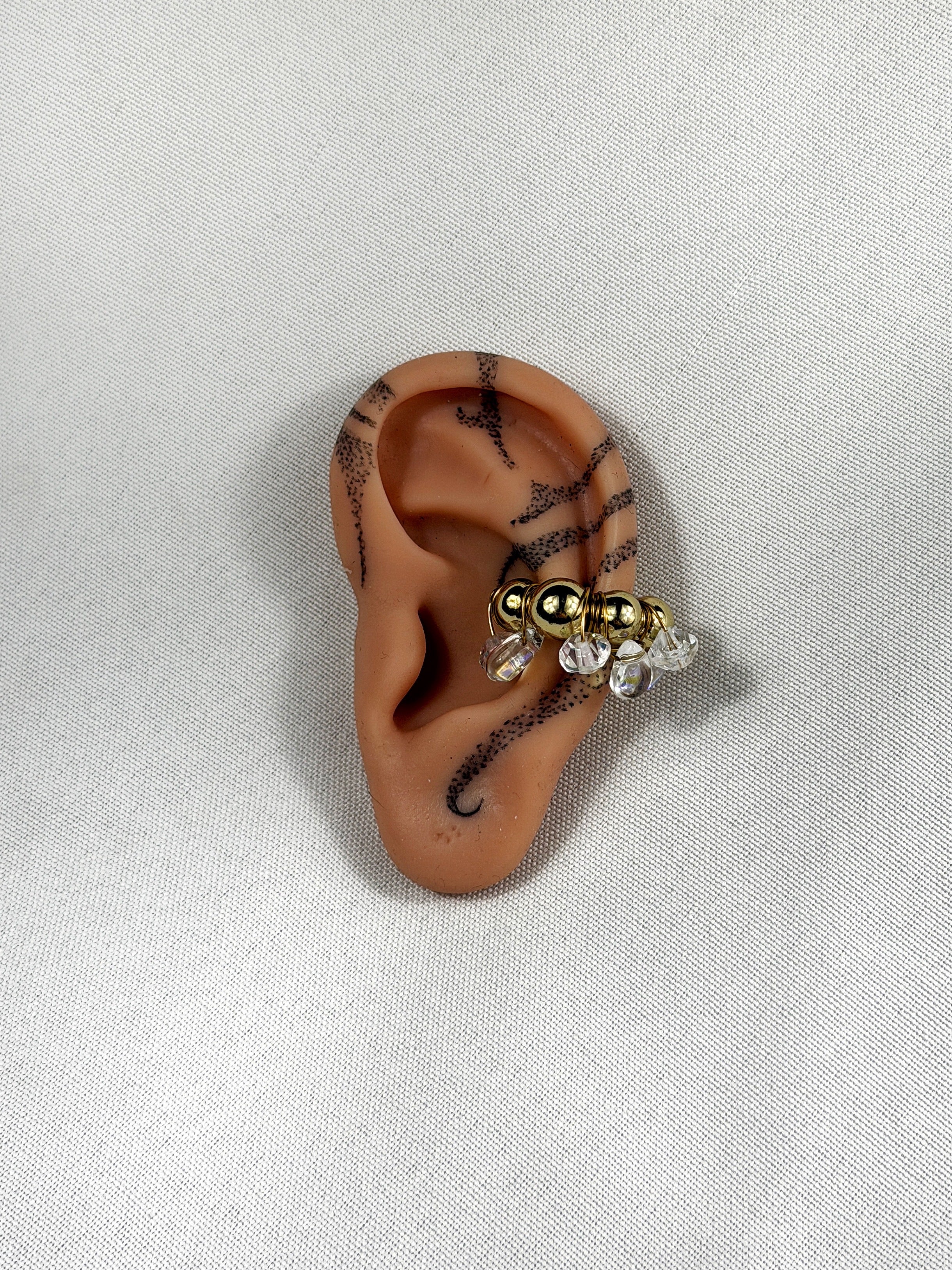 Earcuff doré