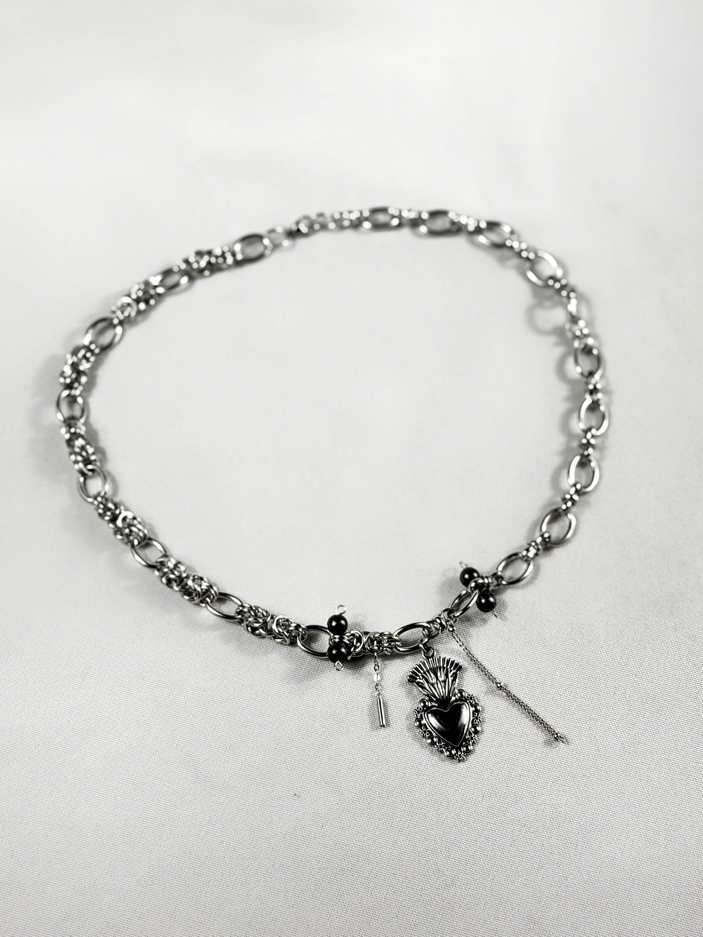 Collier argenté