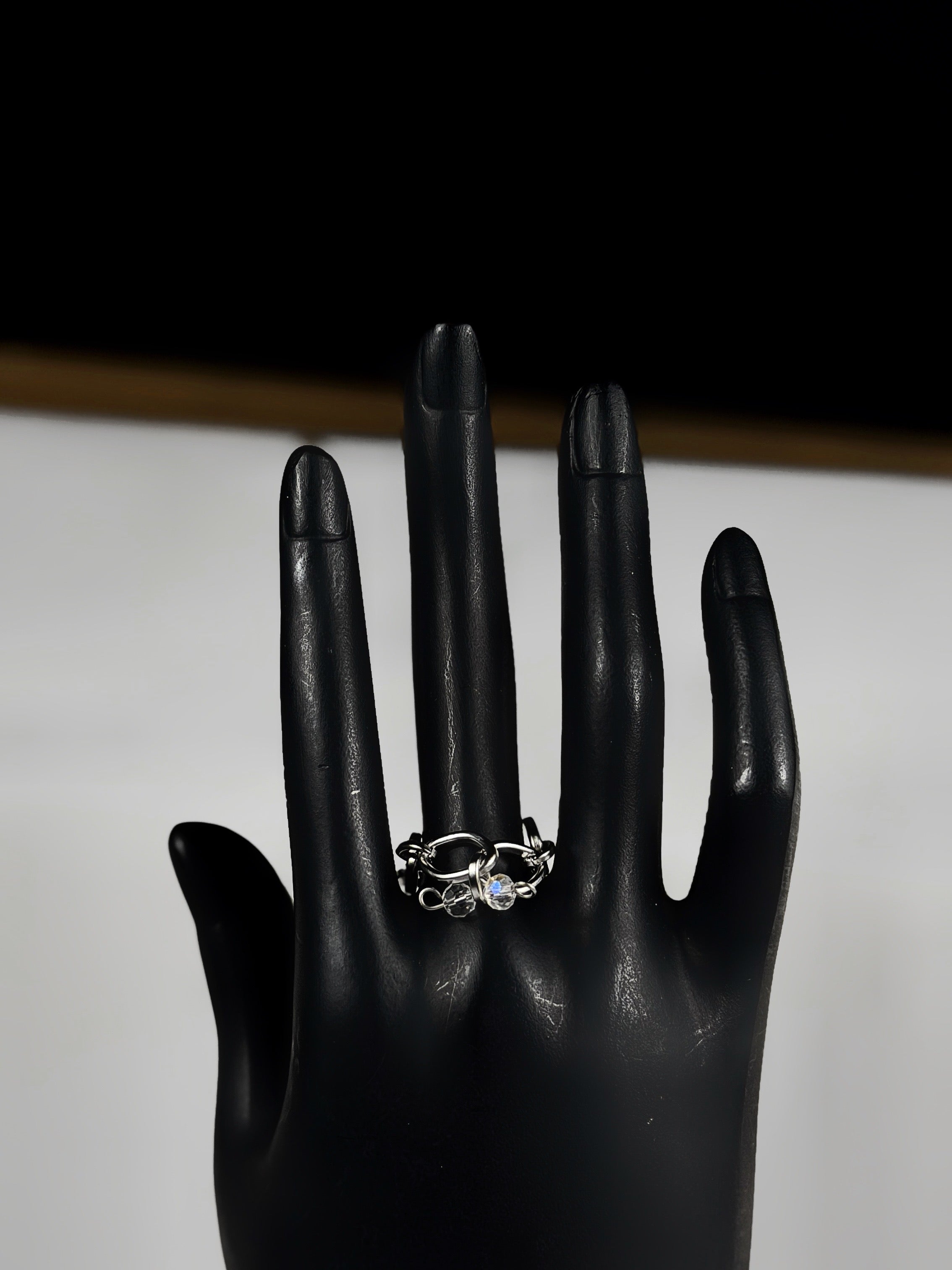 Bague argenté