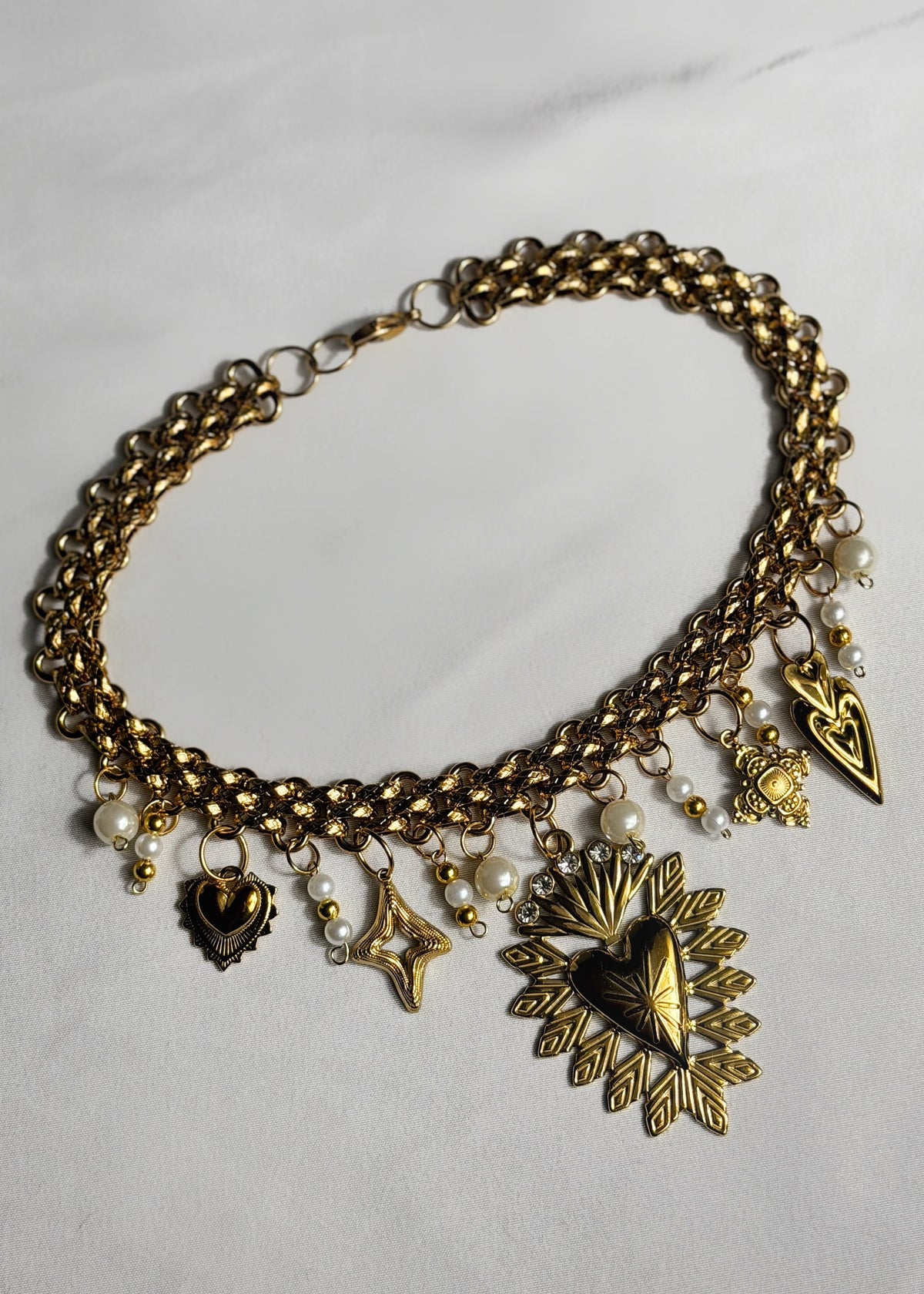 Choker doré