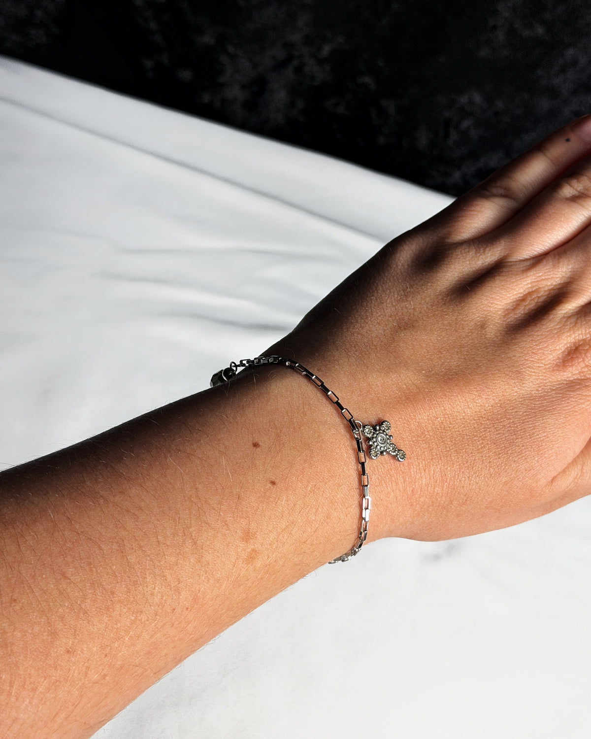 Bracelet argenté